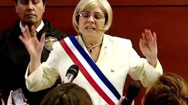 Los irrespetuosos llegaron a las Primarias y estuvieron con Michelle