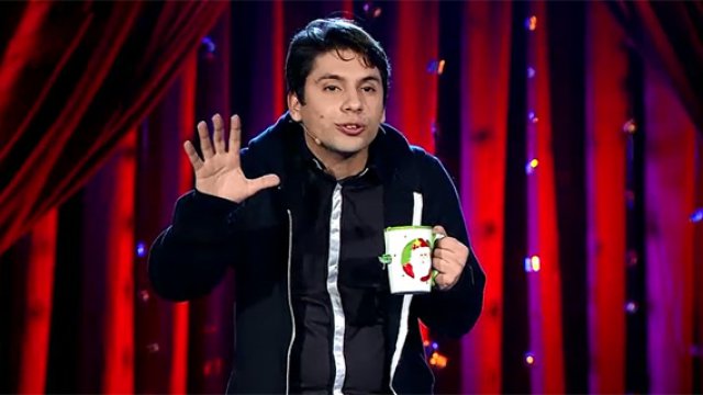 Fabrizio Copano en “estar resfriado”