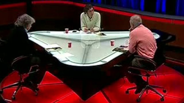 Jovino Novoa, Hernán Rivera Letelier y Ascanio Cavallo en T0