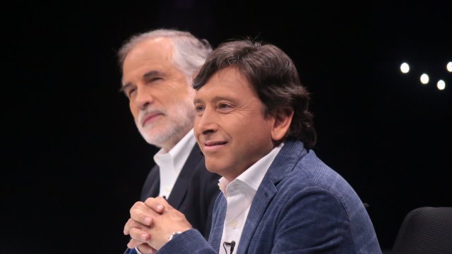Laurence Golborne, Carlos Montes y Karoline Mayer en Tolerancia Cero