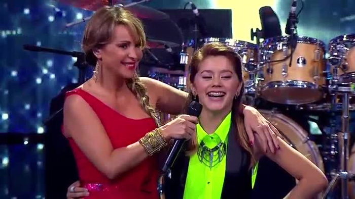 Javiera Farías demostró su talento precoz con la batería