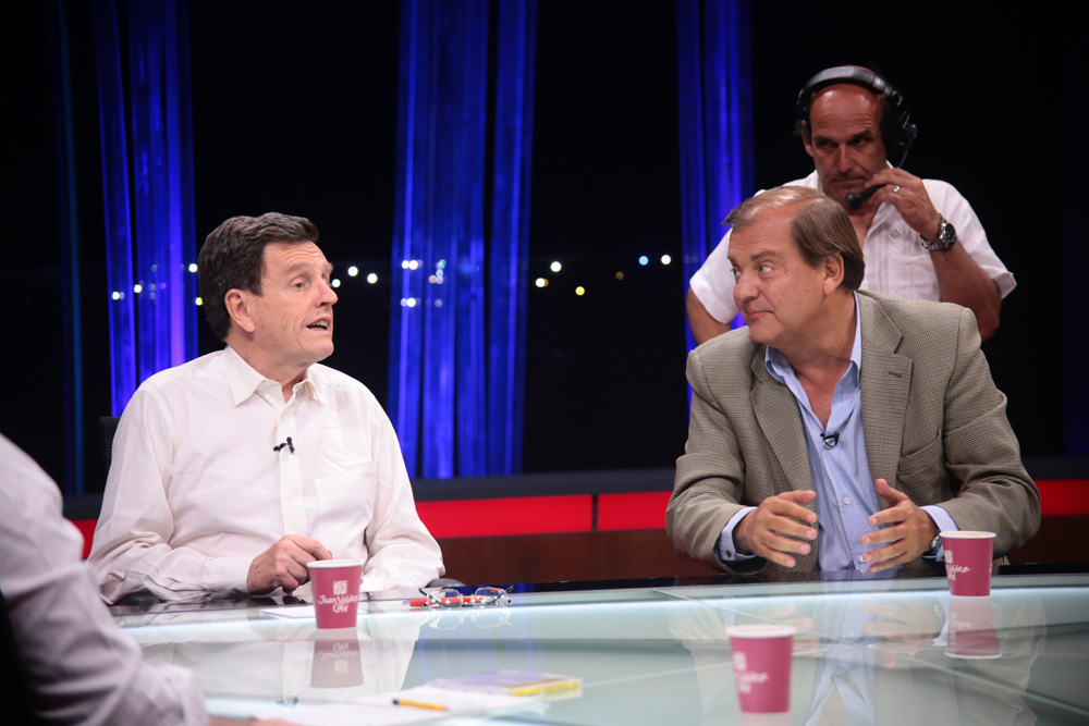 Carlos Larraín y Francisco Vidal debatieron el futuro de la Alianza y la Nueva Mayoría