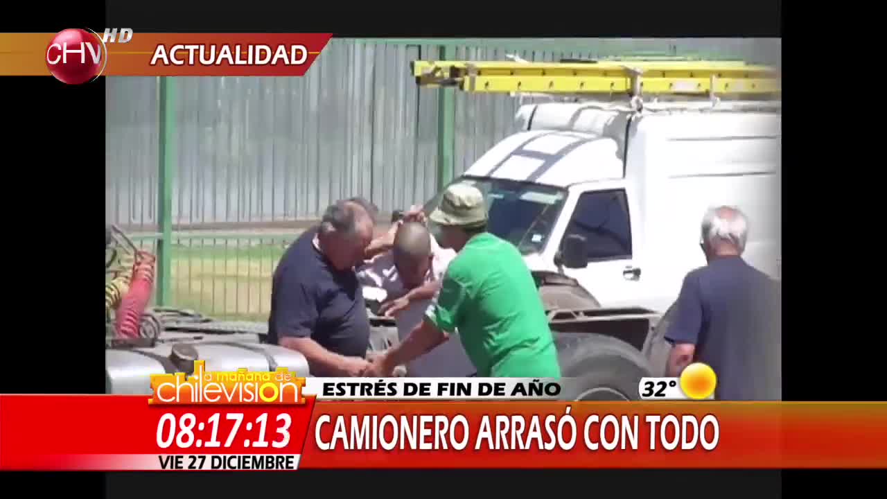 Incidentes entre conductores que son víctimas del estrés de fin de año