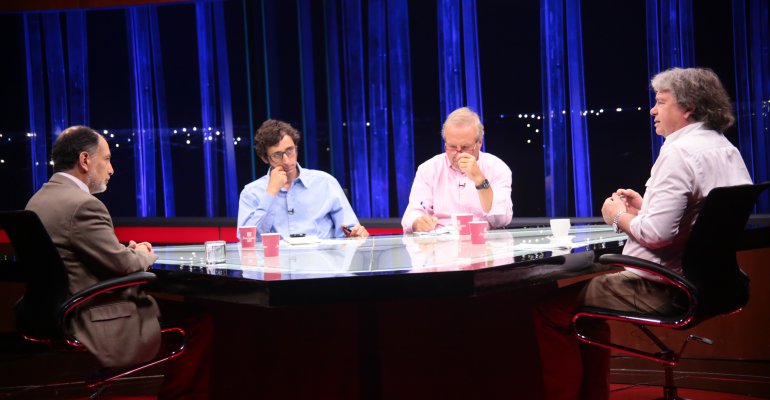 Antonio Horvath, Luis Larraín y Sergio Muñoz. Capítulo 22 de Diciembre