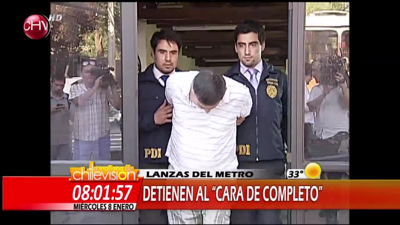 PDI detuvo al lanza conocido como 