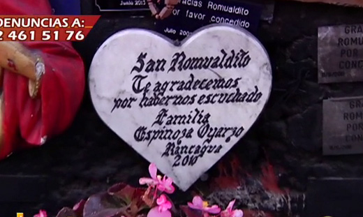 Romualdito: La verdad sobre su animita