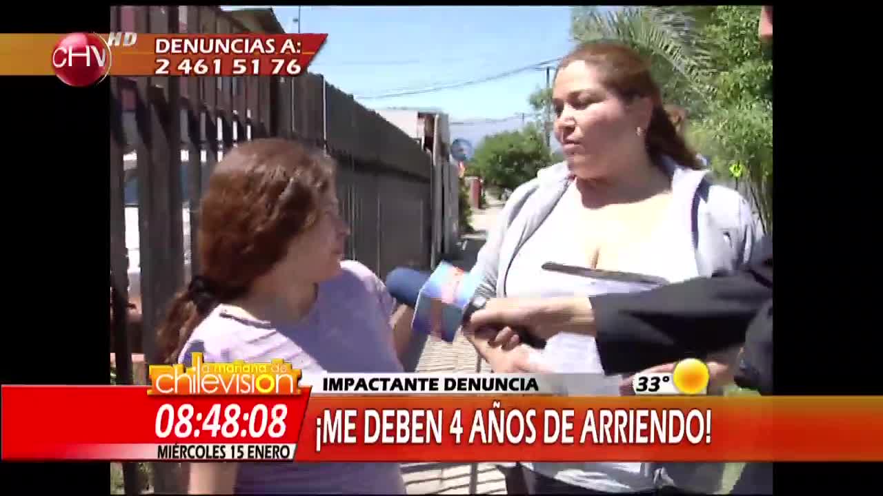 Impactante denuncia: ¡Mujer le debe cuatro años de arriendo!