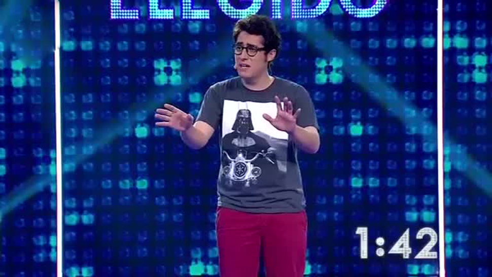 Ignacio Socías no pudo con la reacción del público