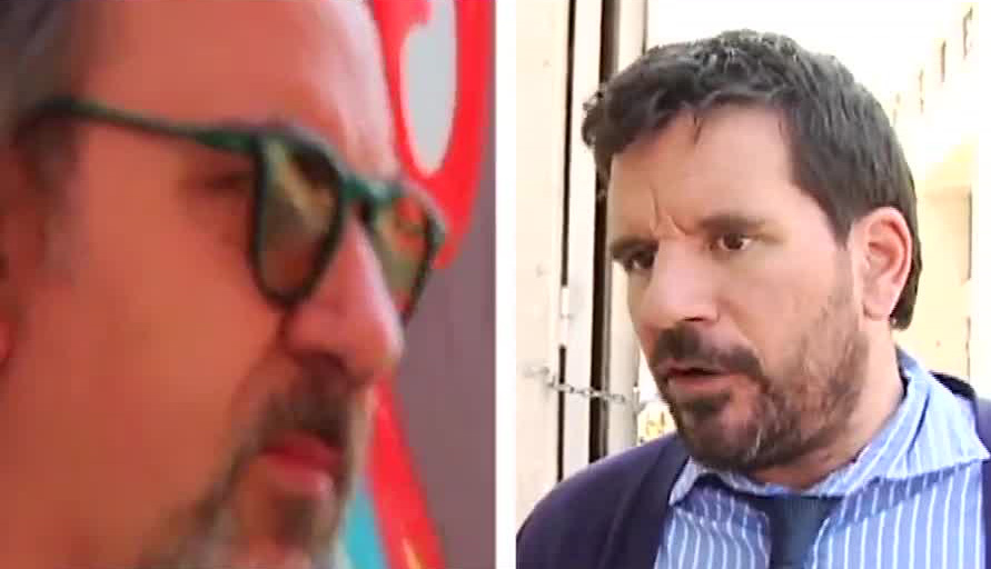 Vasco Moulián y Luis Gnecco en guerra