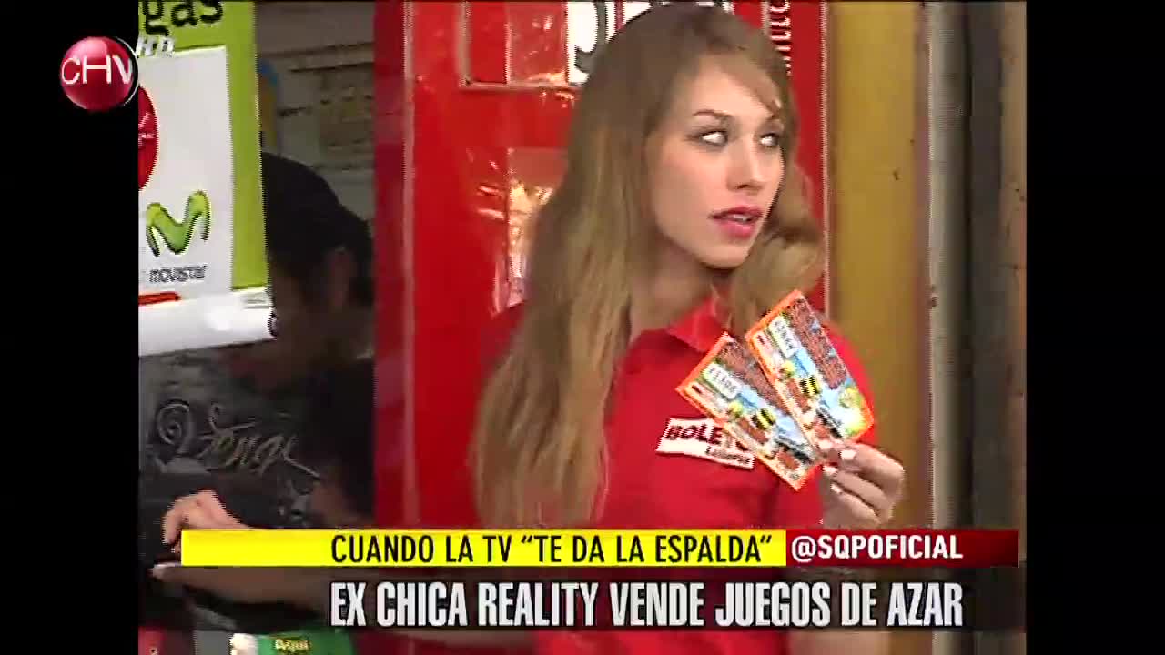 Ex candidata a Miss Chile sobrevive vendiendo juegos de azar