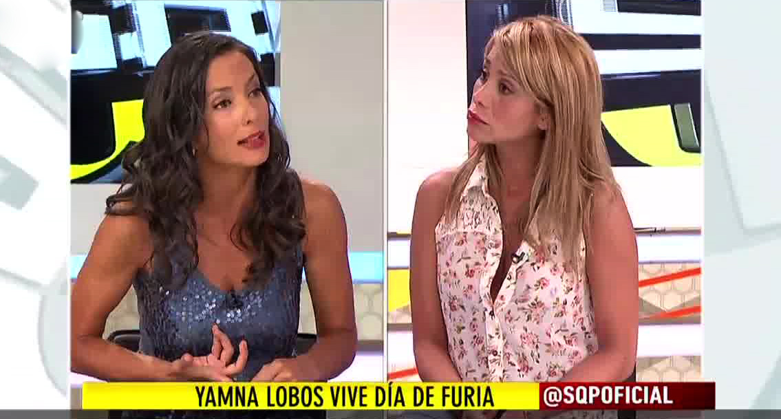 Yamna Lobos protagonizó tensa discusión con Krishna en el estudio