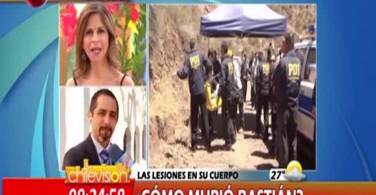 Tanatólogo comenta las causa de las lesiones del cuerpo de Bastián Bravo