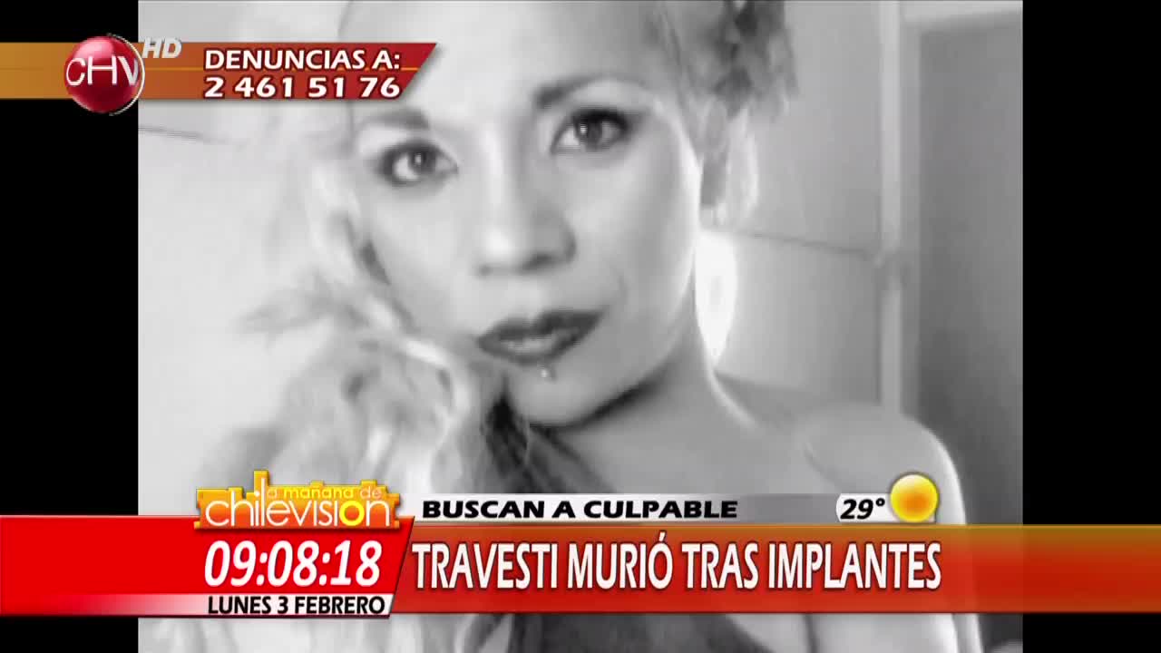 Madre de travesti muerto por implante de silicona busca culpable