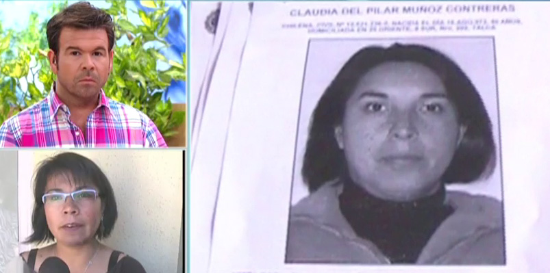 María Muñoz habló sobre la desaparición de su hermana y sobrina