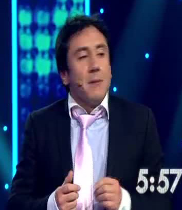 Claudio Olate no logró sacar sonrisas al público