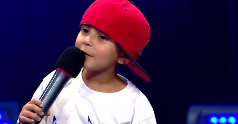 El pequeño Bruno improvisó sus rimas en el casting