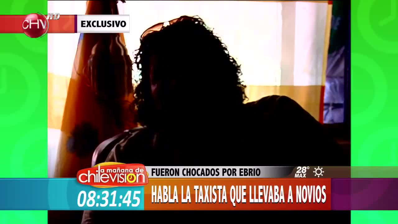 Habla taxista que llevaba a novios que chocaron el día de su matrimonio