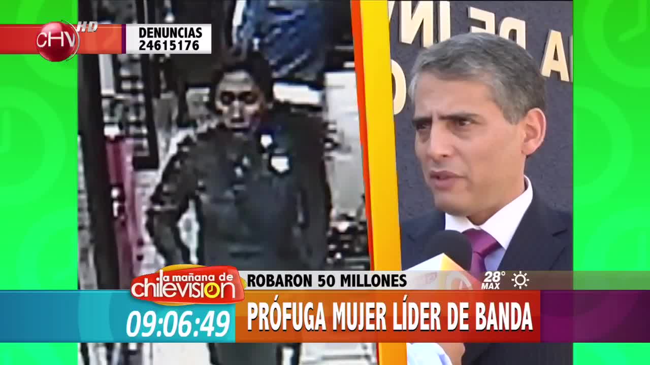 Mujer lideraba banda que robó 50 millones de pesos