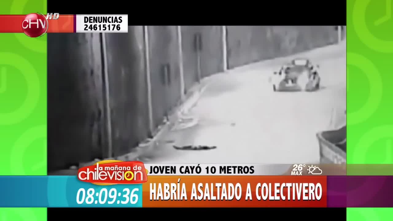 Joven cae desde 10 metros de altura en San Antonio