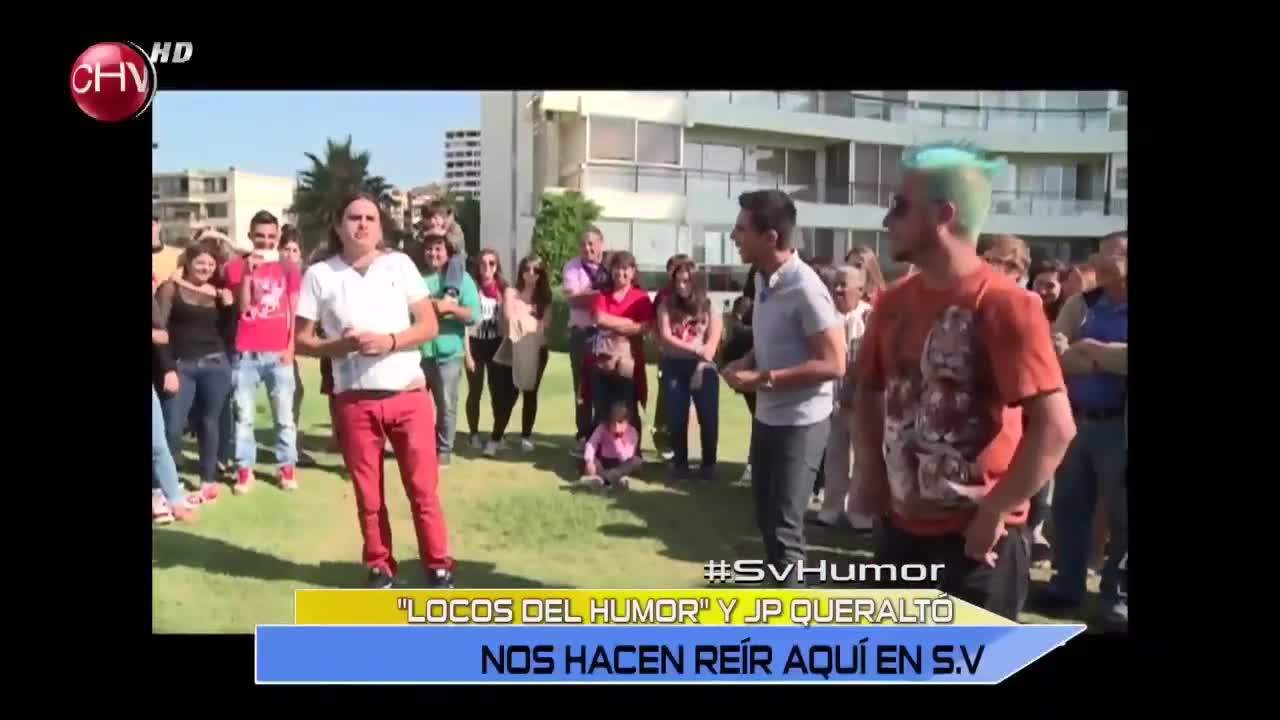Mira a Los Locos del Humor y a JP Queraltó