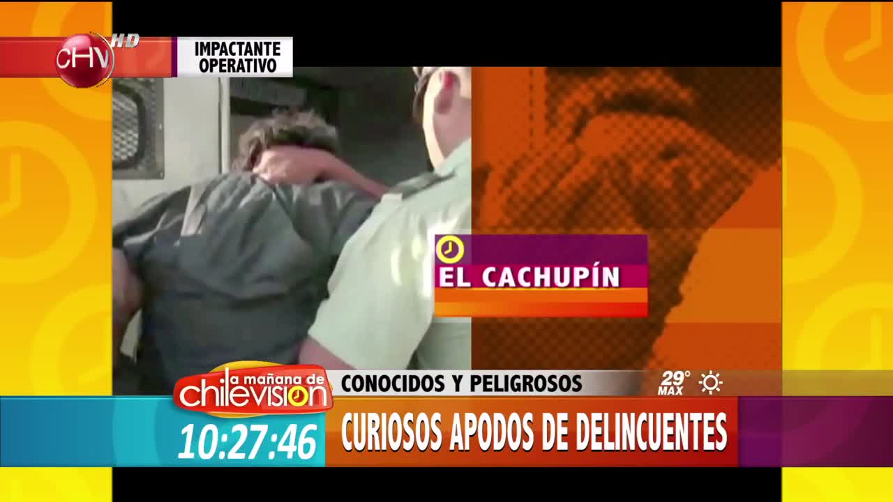 Así se llaman: Los curiosos apodos de los delincuentes