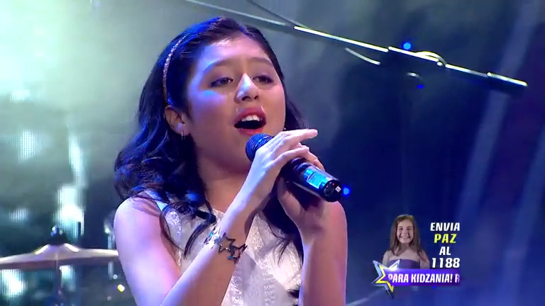 Thyara García sedujo al jurado con su dulce voz