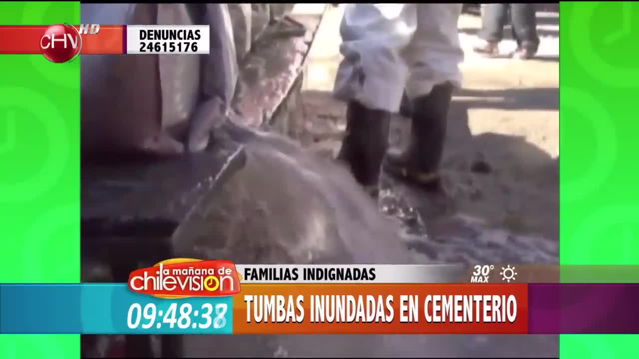 Nuevos casos de tumbas inundadas en Punta Arenas
