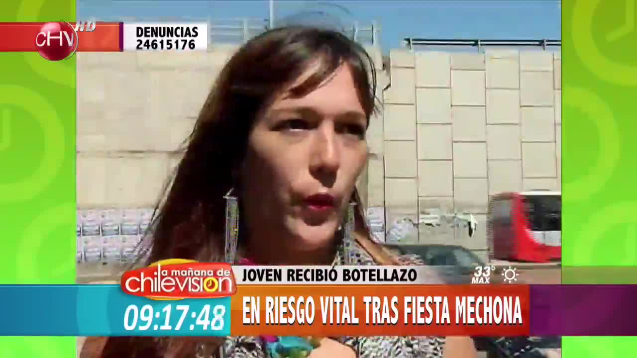Duro testimonio de testigos de botellazo que dejó joven en riesgo vital