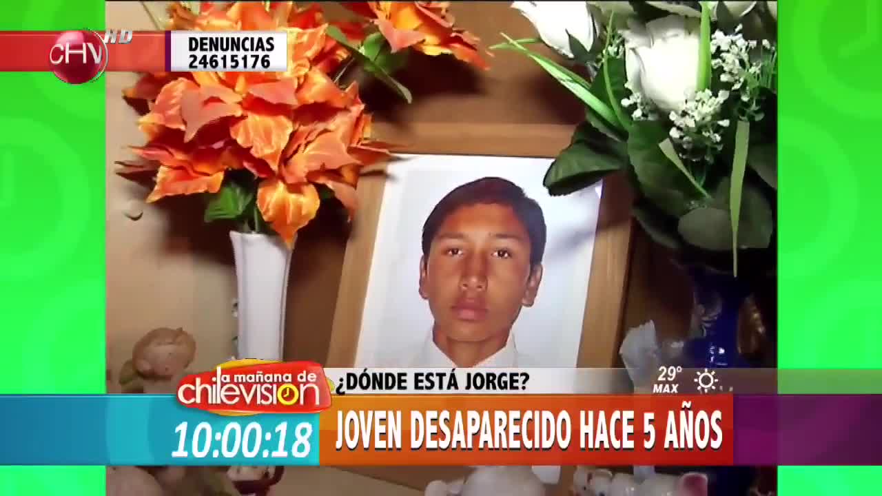 Familia busca desesperada a joven que lleva 5 años desaparecido