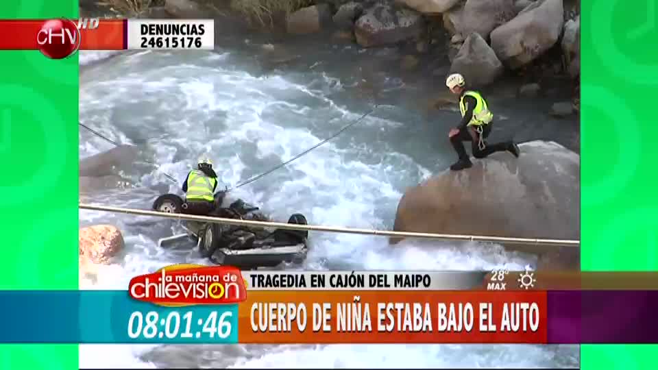 Detalles del accidente ocurrido en el Cajón del Maipo