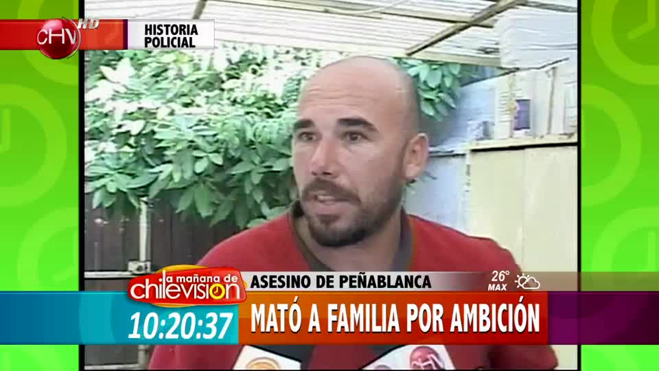 Hombres que han matado a su familia por ambición