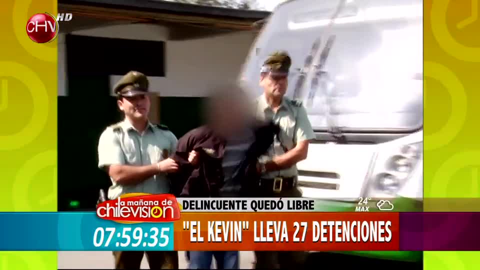 La historia de “El Kevin” un delincuente con un gran prontuario policial