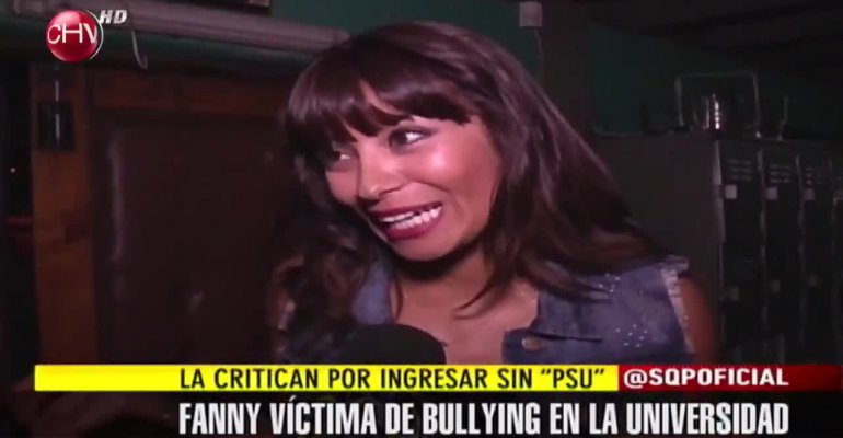 Fanny Cuevas acusa bullying de compañeros de universidad