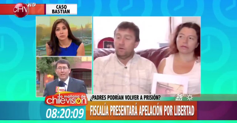 Padres de Bastián Bravo podrían volver a la prisión preventiva