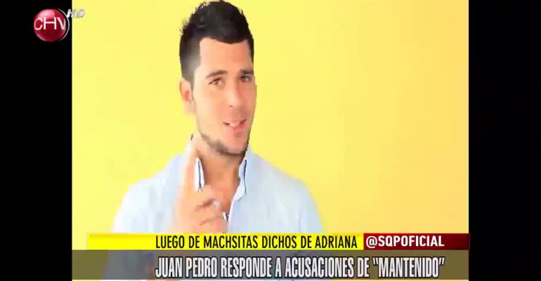 Juan Pedro le respondió dichos machistas a Adriana Barrientos