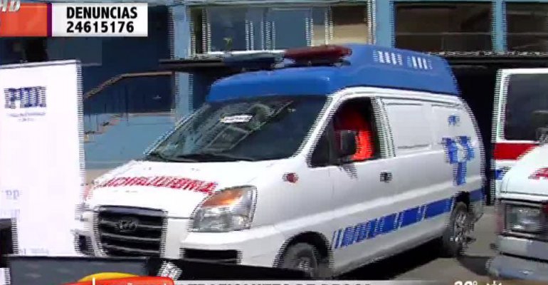 Sujetos compraron ambulancias para trasportar droga