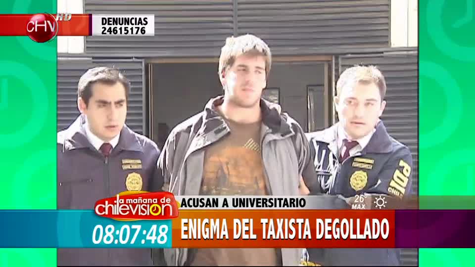 Joven que se le acusa de asesinar a taxista está con reclusión domiciliaria