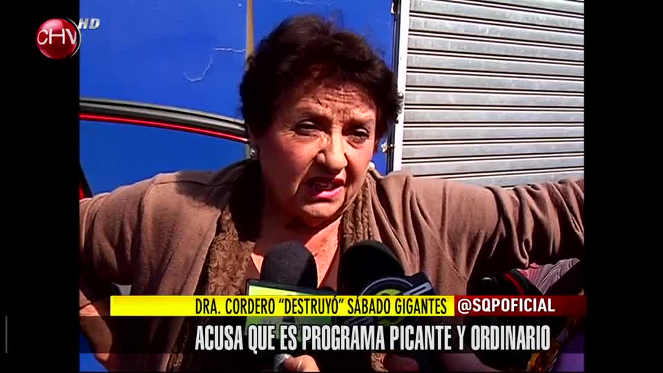 Dra. Cordero calificó a Sábados Gigantes como 