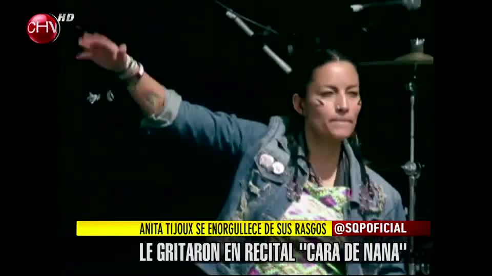 Anita Tijoux tapó la boca de discriminador orgullosa de sus rasgos
