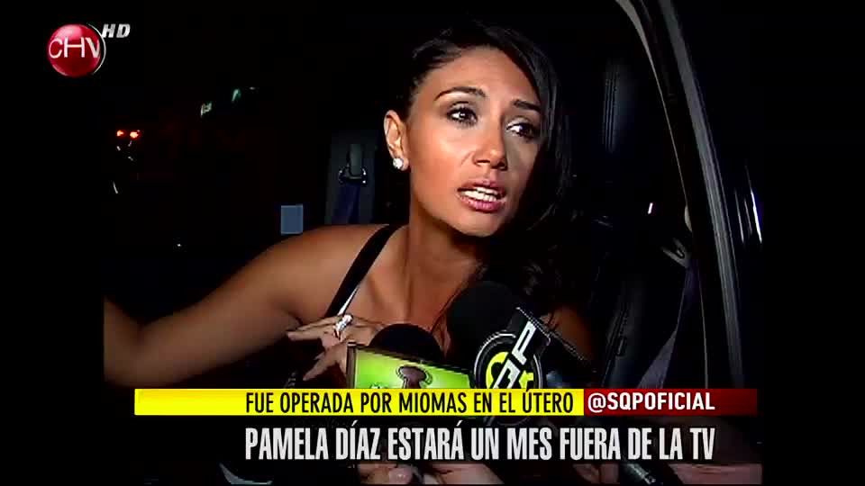 Pamela Díaz estará fuera de la TV por problemas de salud