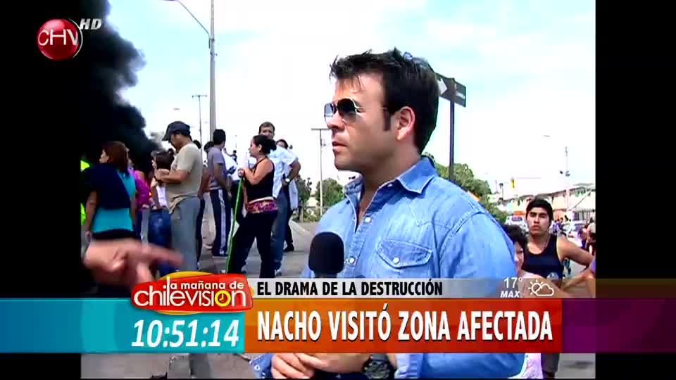 Nacho Gutiérrez estuvo en las zonas afectadas por el terremoto