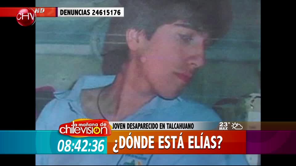 Familia busca desesperada a joven perdido en Talcahuano ¿Dónde está Elías?