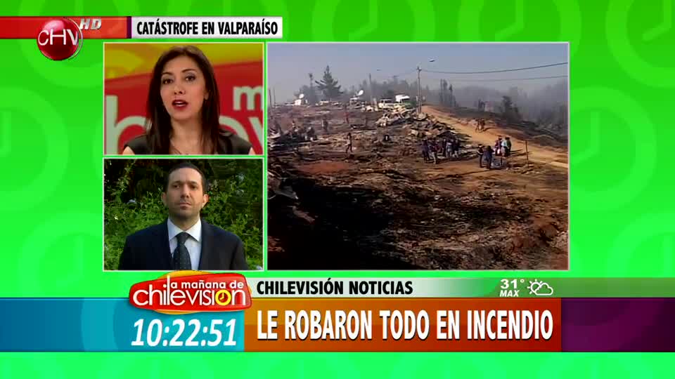 Aseguran que robos en medio incendio es un delito con agravante