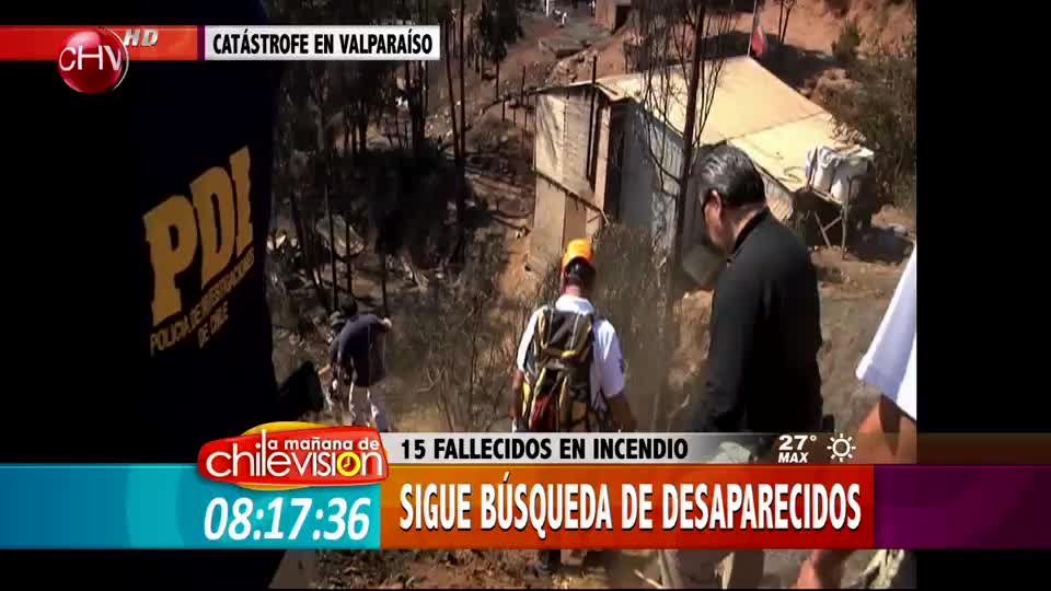 Son 2500 viviendas destruídas y sigue la búsqueda de desaparecidos