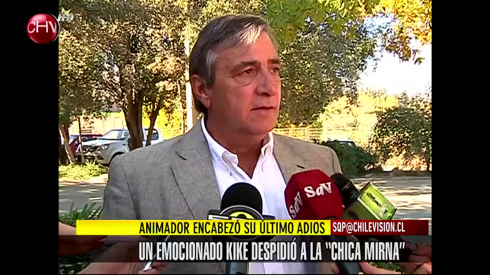 Kike Morandé despidió emocionado a la 