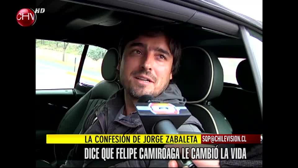 Jorge Zabaleta aseguró que Felipe Camiroaga le cambió la vida