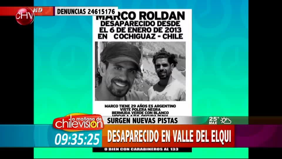 Surgen nuevas pistas sobre joven desaparecido en el Valle del Elqui