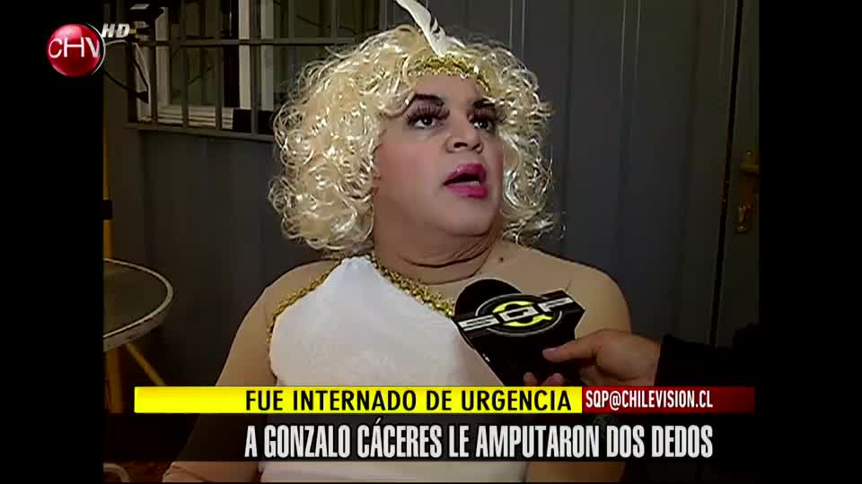 El difícil momento de Gonzalo Cáceres: Le amputaron dos dedos