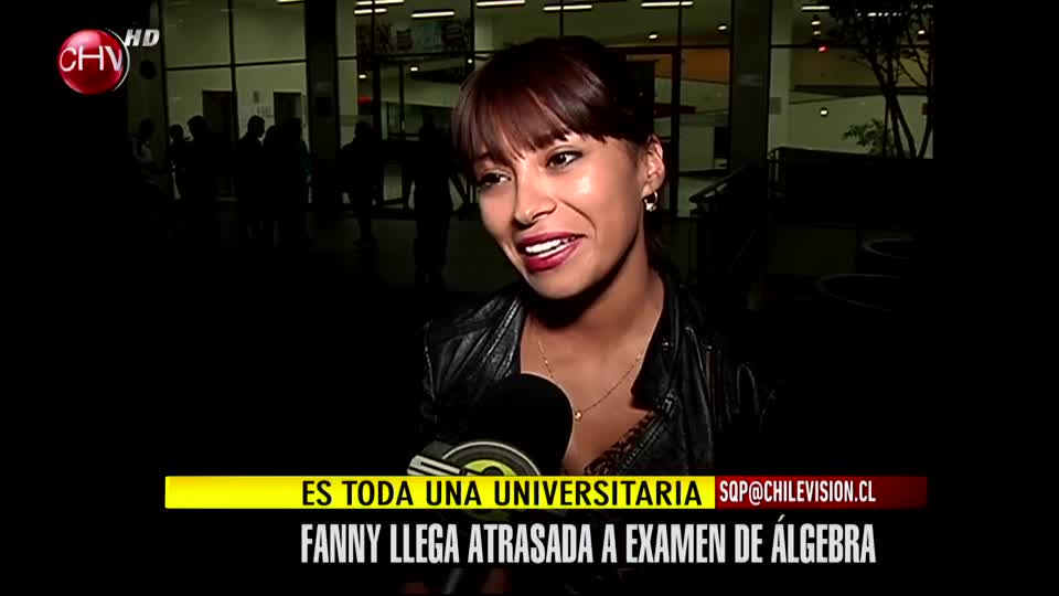 Fanny Cuevas versión universitaria: La chica reality ya se habitúa al ritmo