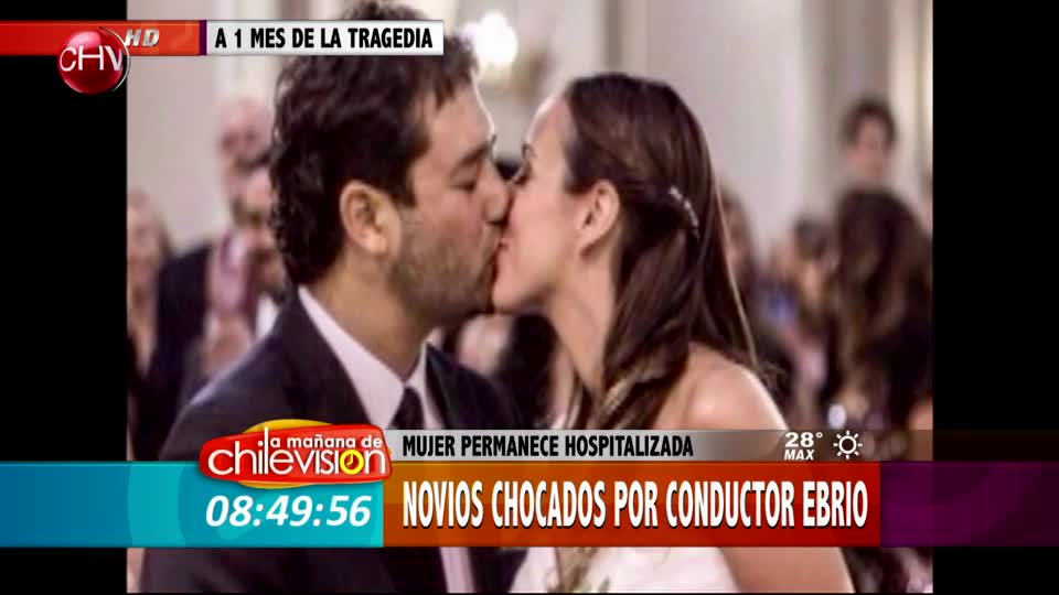 Novia permanece grave tras ser víctima de accidente de tránsito en noche de bodas